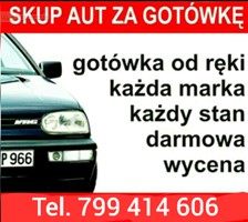Skup samochodów najlepsze ceny na rynku Tel 799414606. Auto Złom
