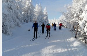 bieg na nartach