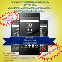 Wymina Wyswietlacza Sony Xperia, Iphone,Huawei.