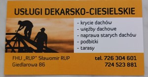 Usługi dekarskie podkarpacie